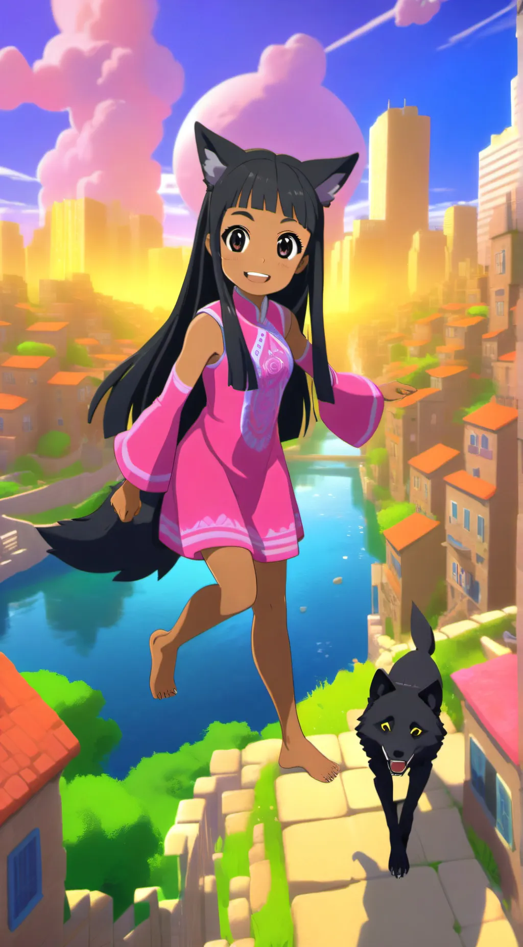 ai character: Nalter Pixie background