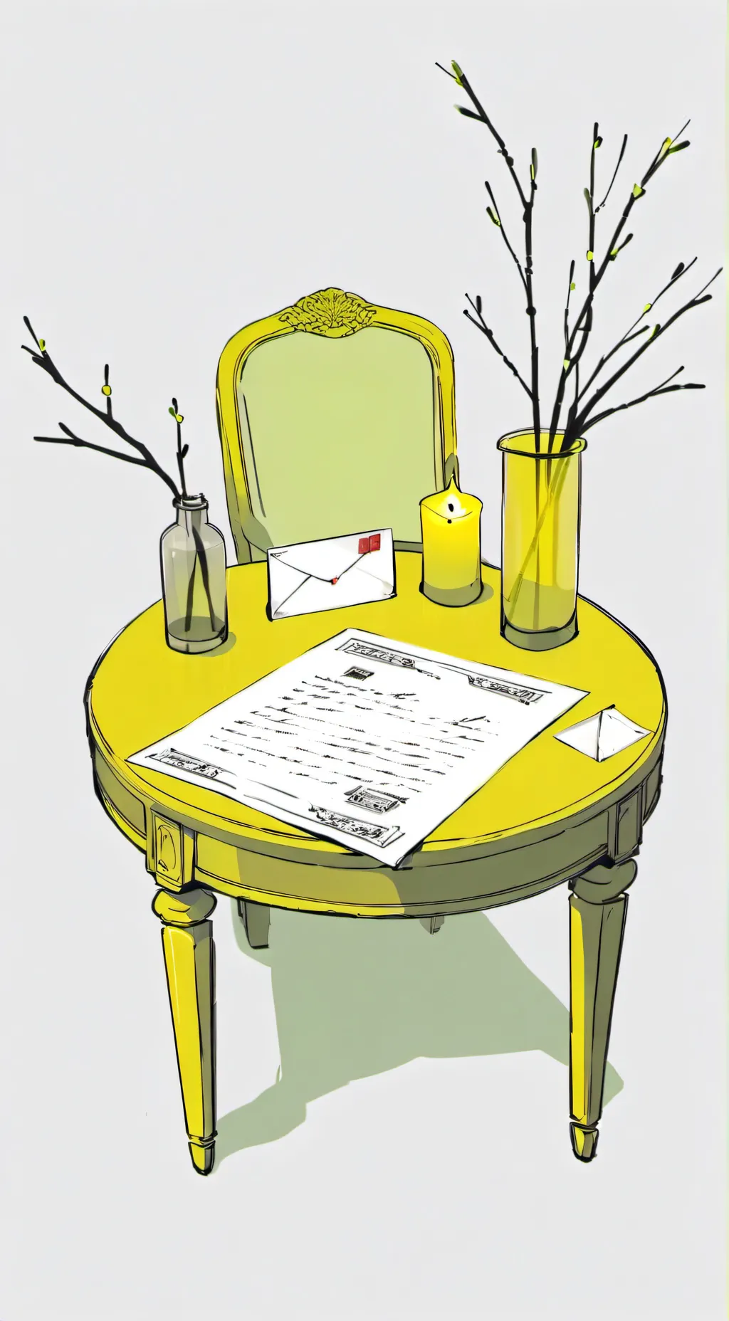 ai character: valentines day background