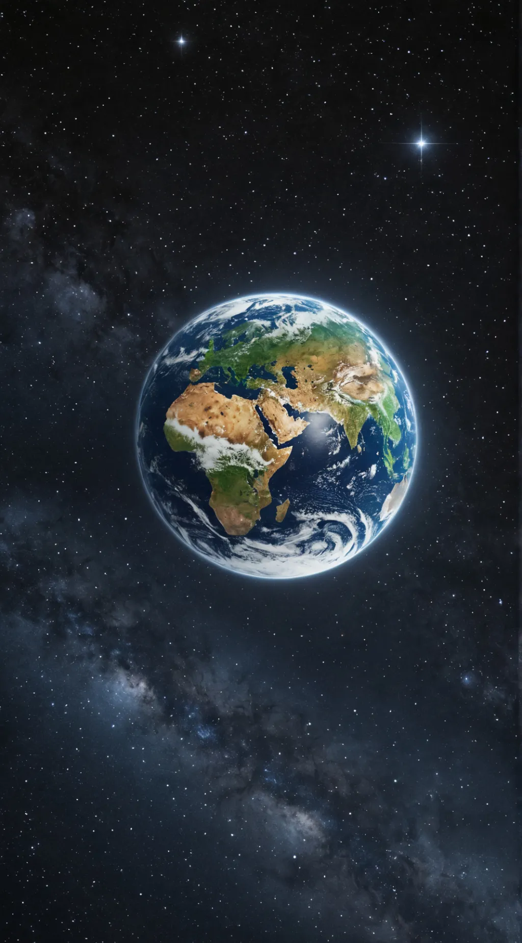 ai character: Earth background