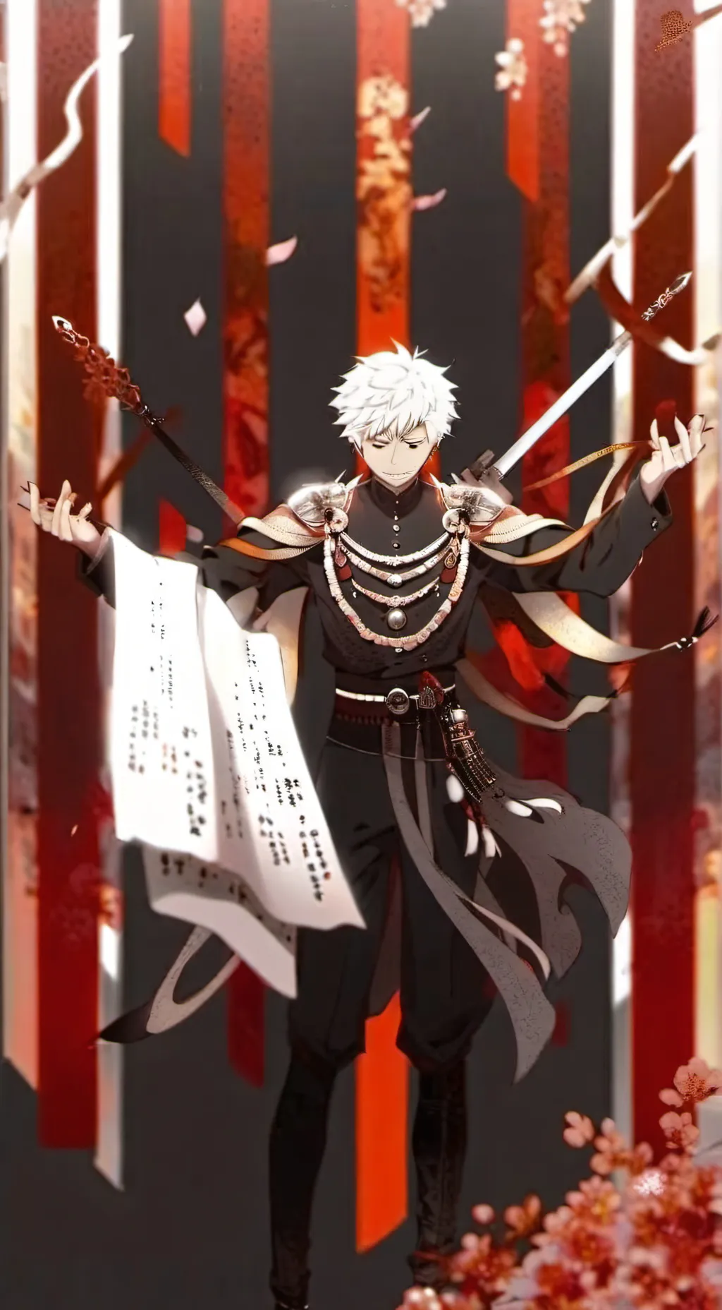 ai character: Bakugo background