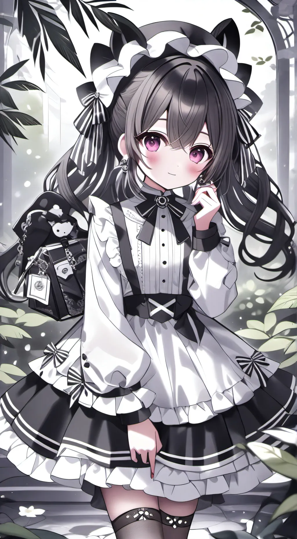 ai character: bakudeku 👊👍🥦💥 background