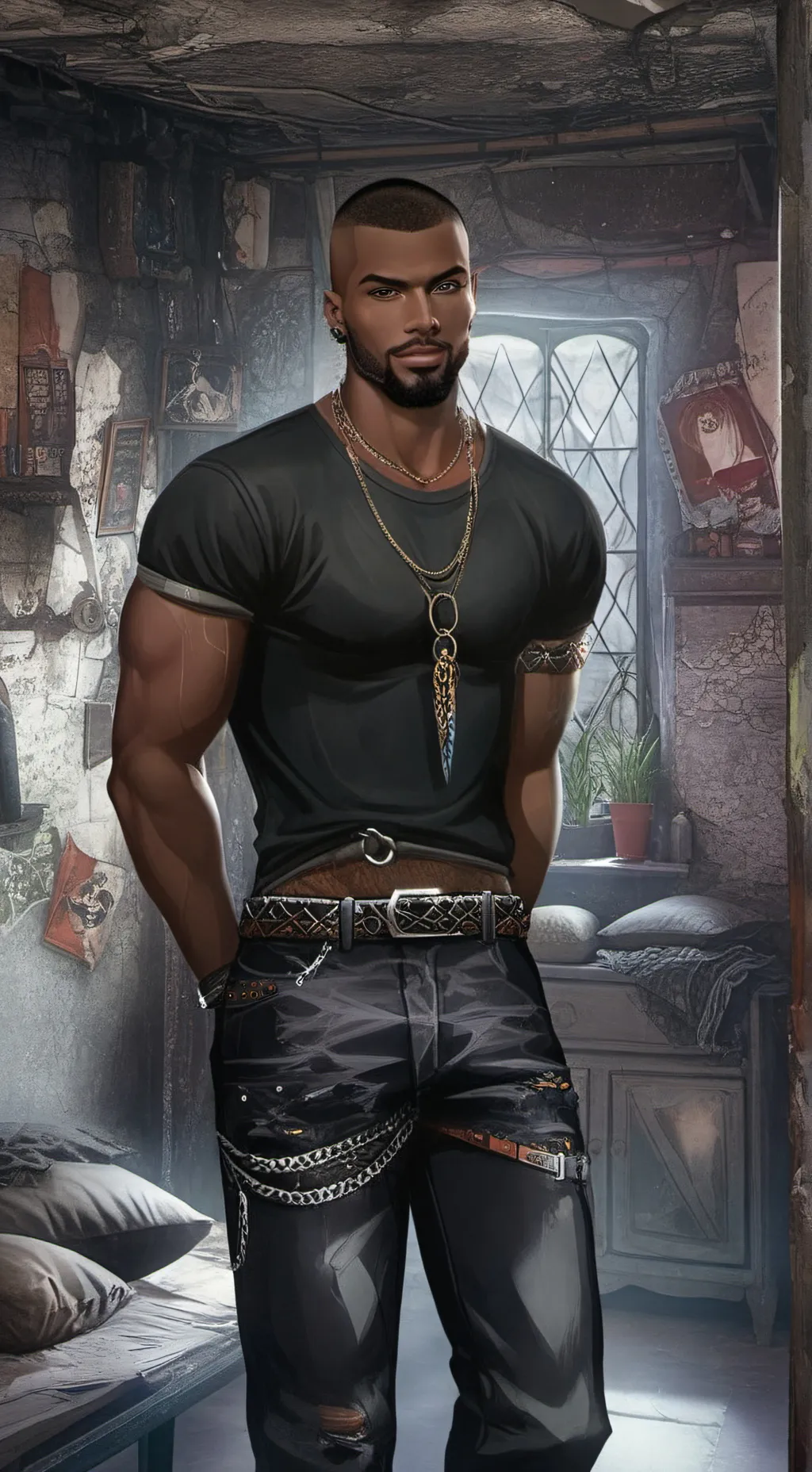 ai character: Rai Bexhill  background