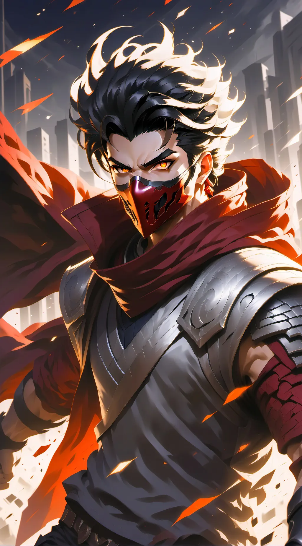 ai character: twisted rnd background