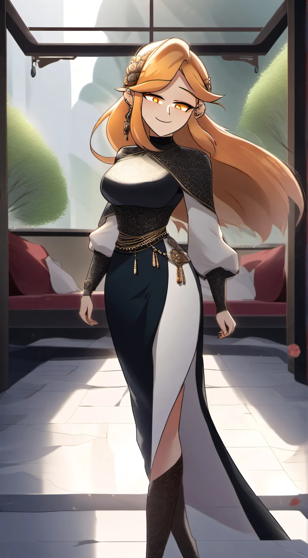 ai character: polly fr background