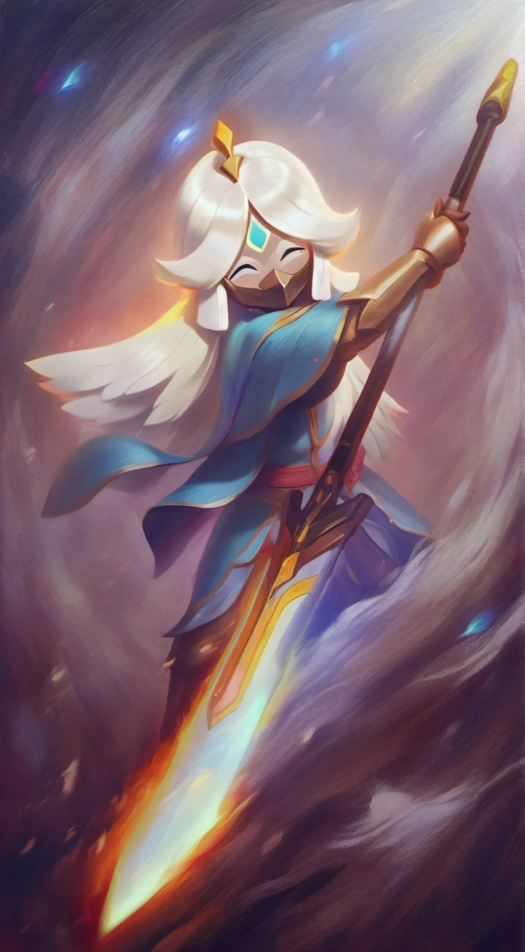 ai character: Forskae AAA background