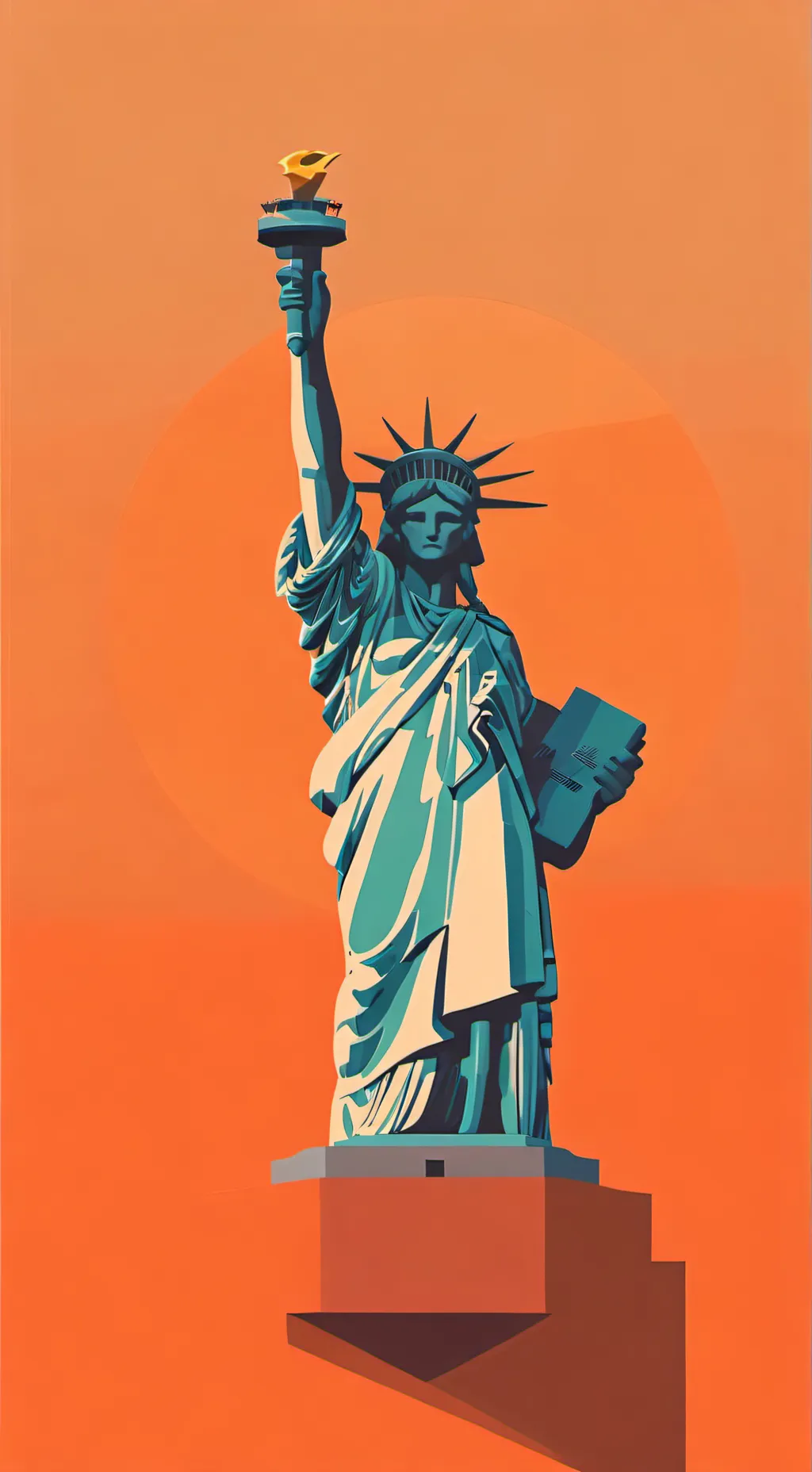 ai character: Amerika background