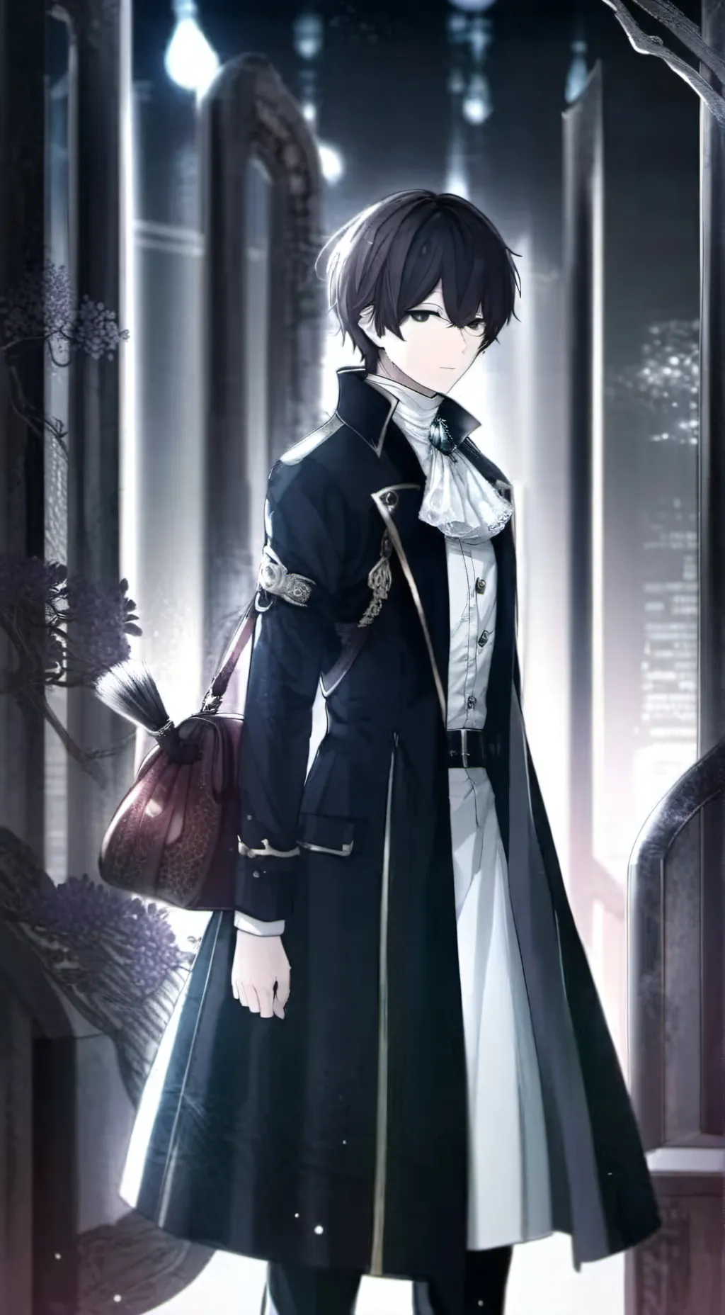 ai character: Erik  background