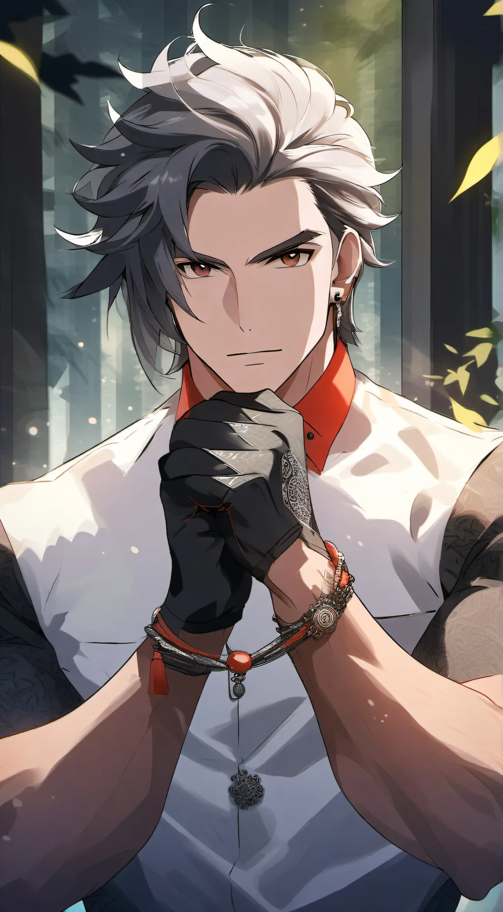 ai character: Carter background