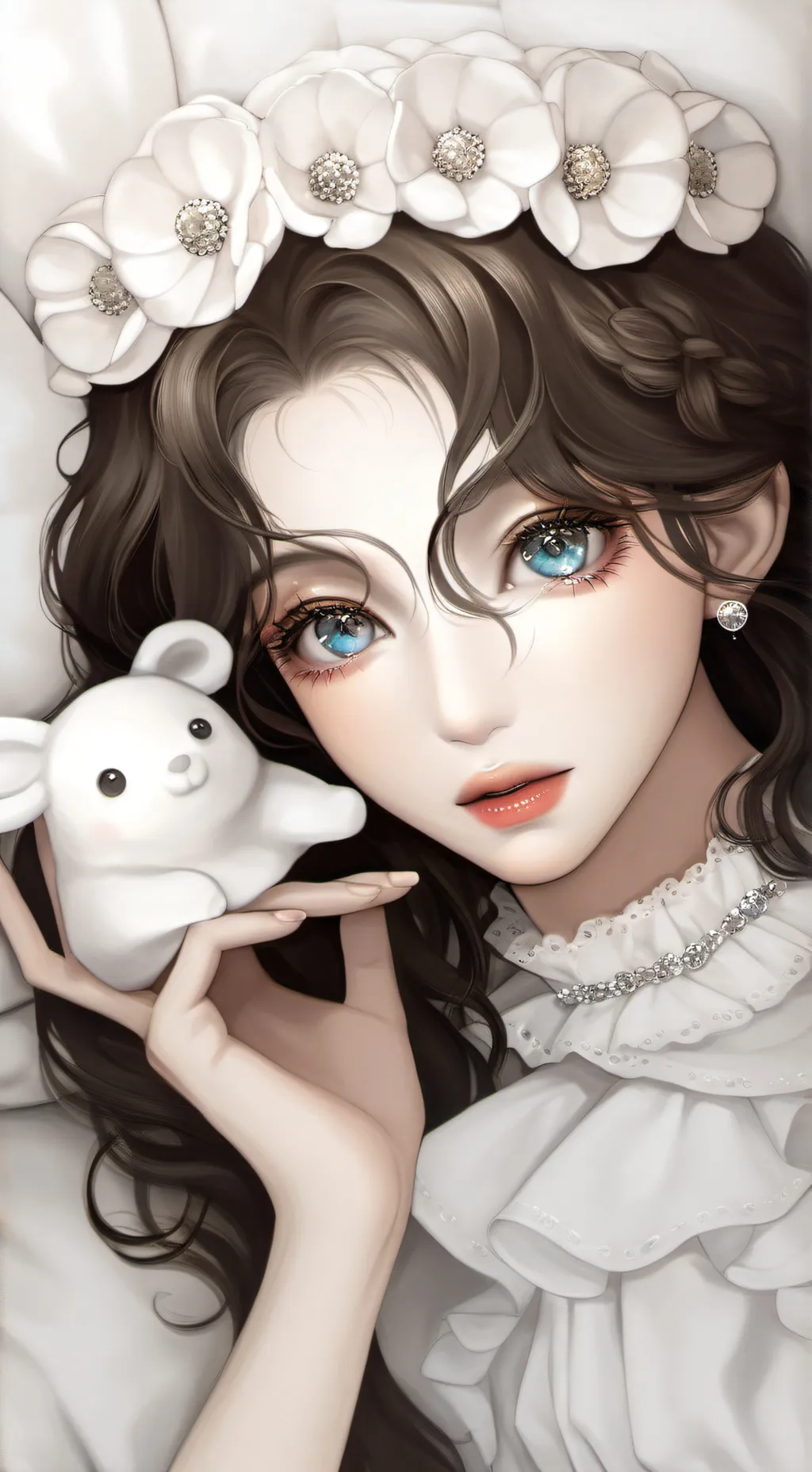 ai character: Angel🩷 background