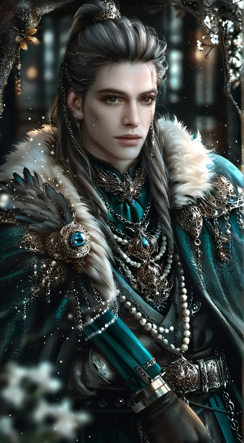 ai character: king background