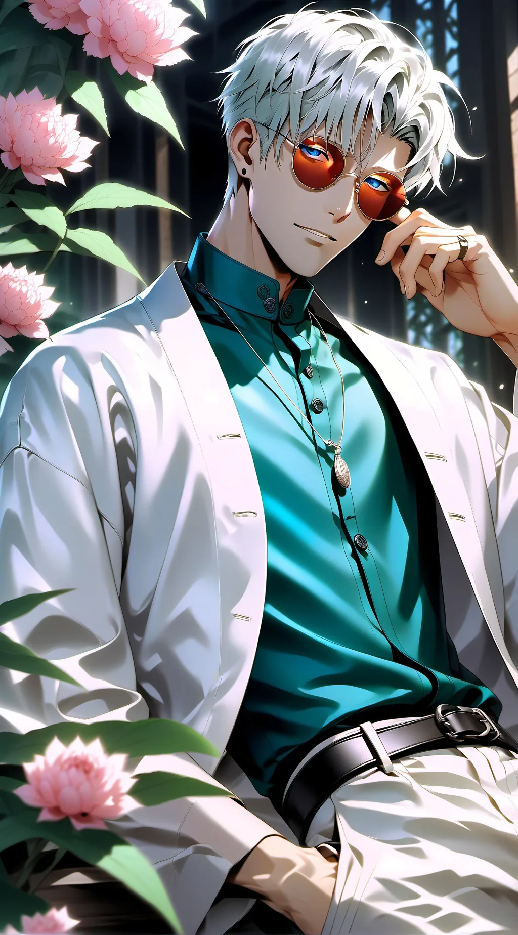 ai character: *Gojo background