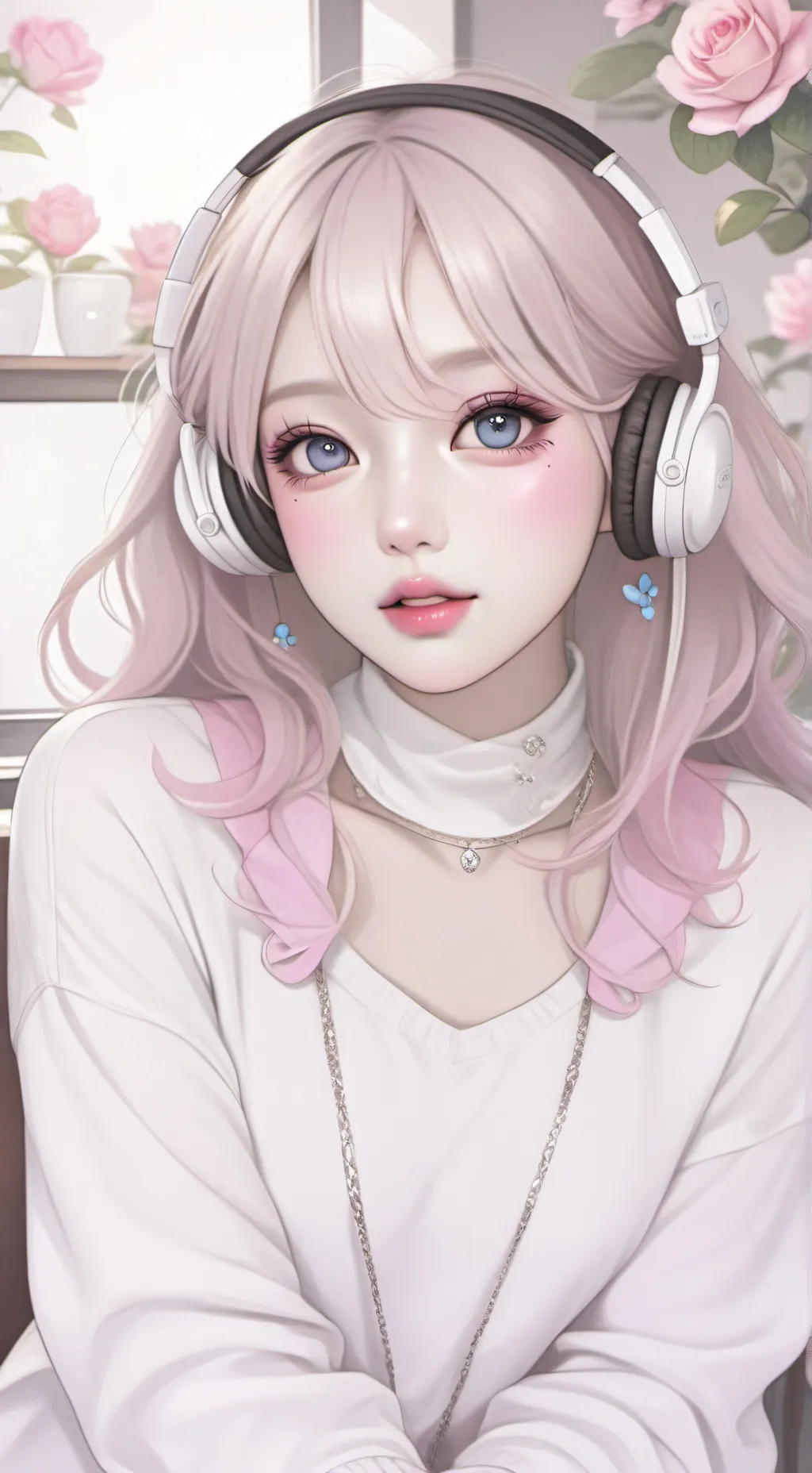 ai character: Lucky background