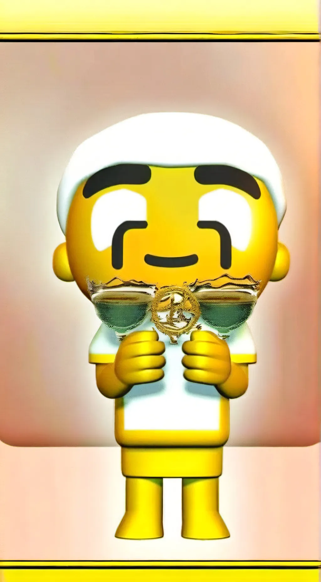 ai character: holy water background