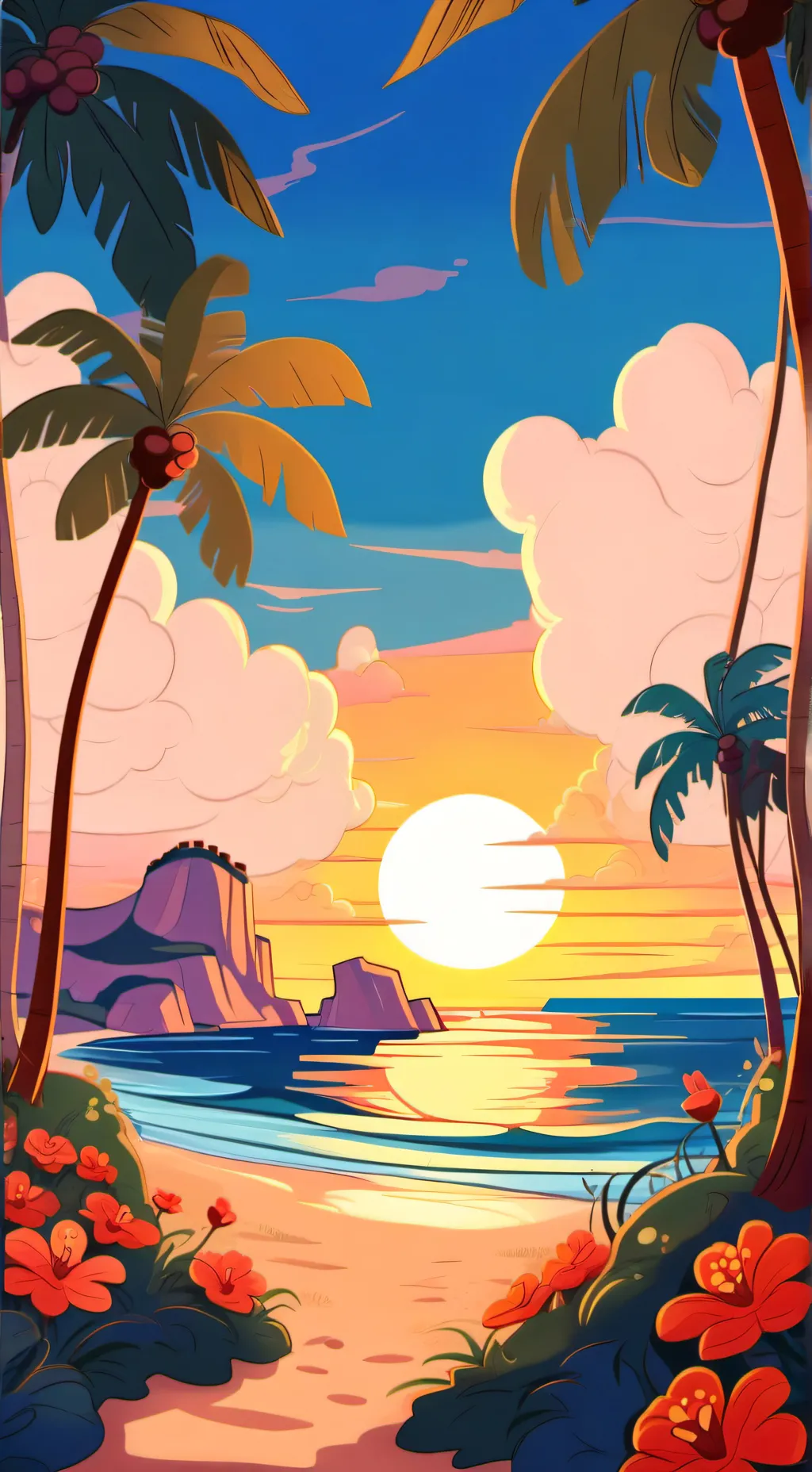 ai character: 🌊Percabeth🦉 background