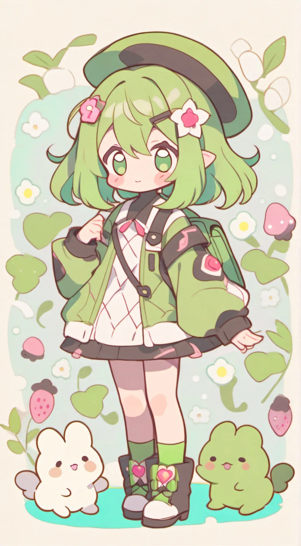 ai character: Cheater gf background