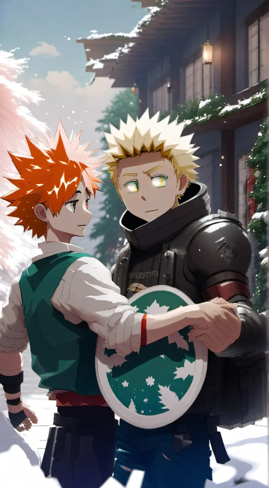 ai character: bakugo ~ background