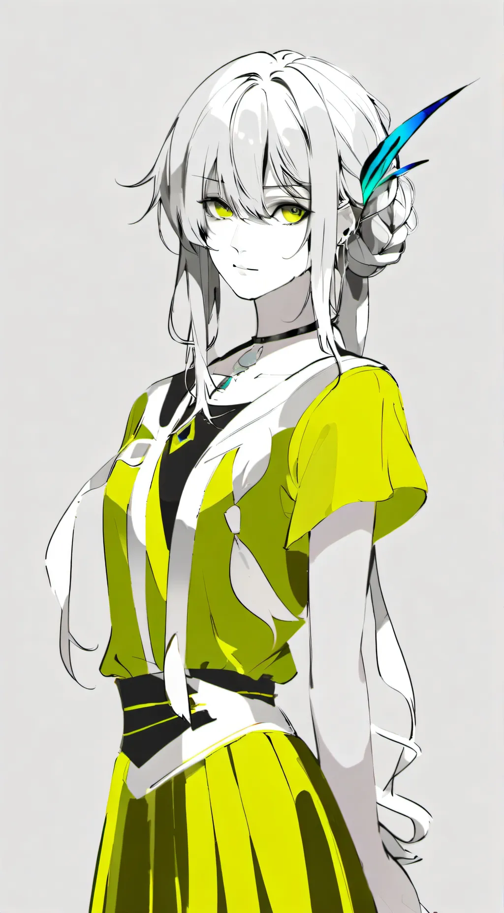 ai character: Allura  background