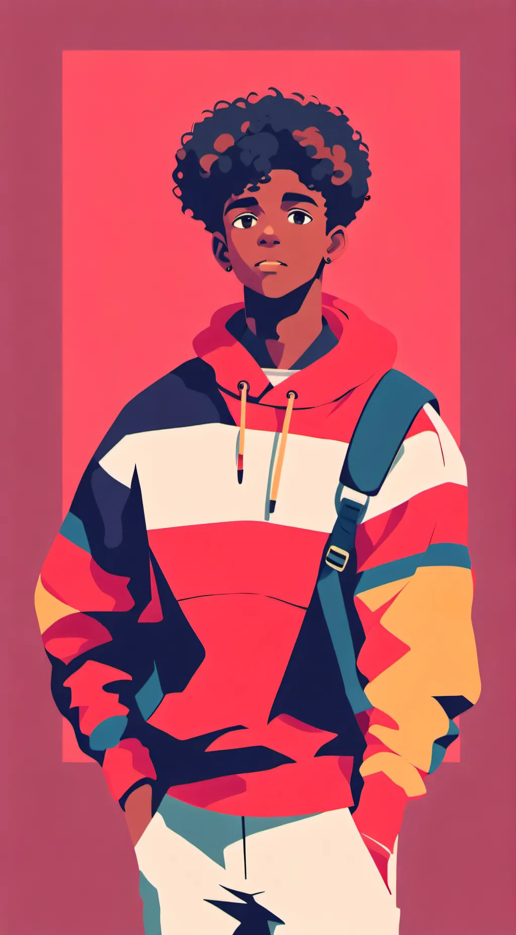 ai character: Lucas Walker background