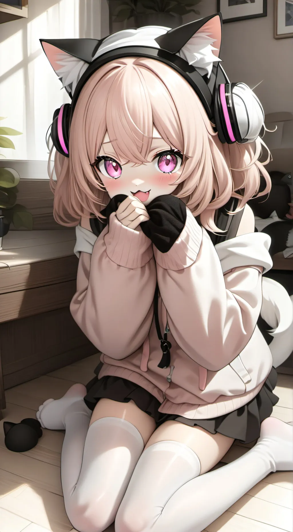 ai character: Pinky  background