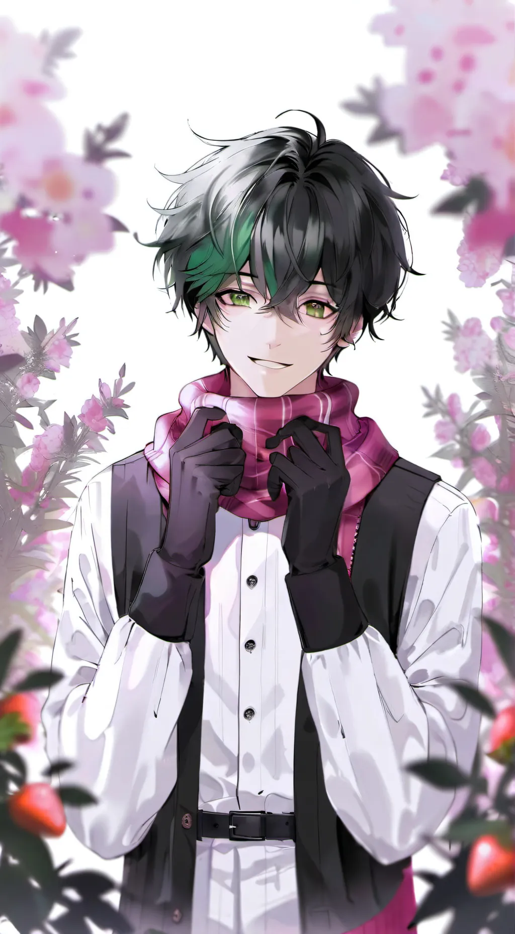 ai character: Sprout 🍓💖 background