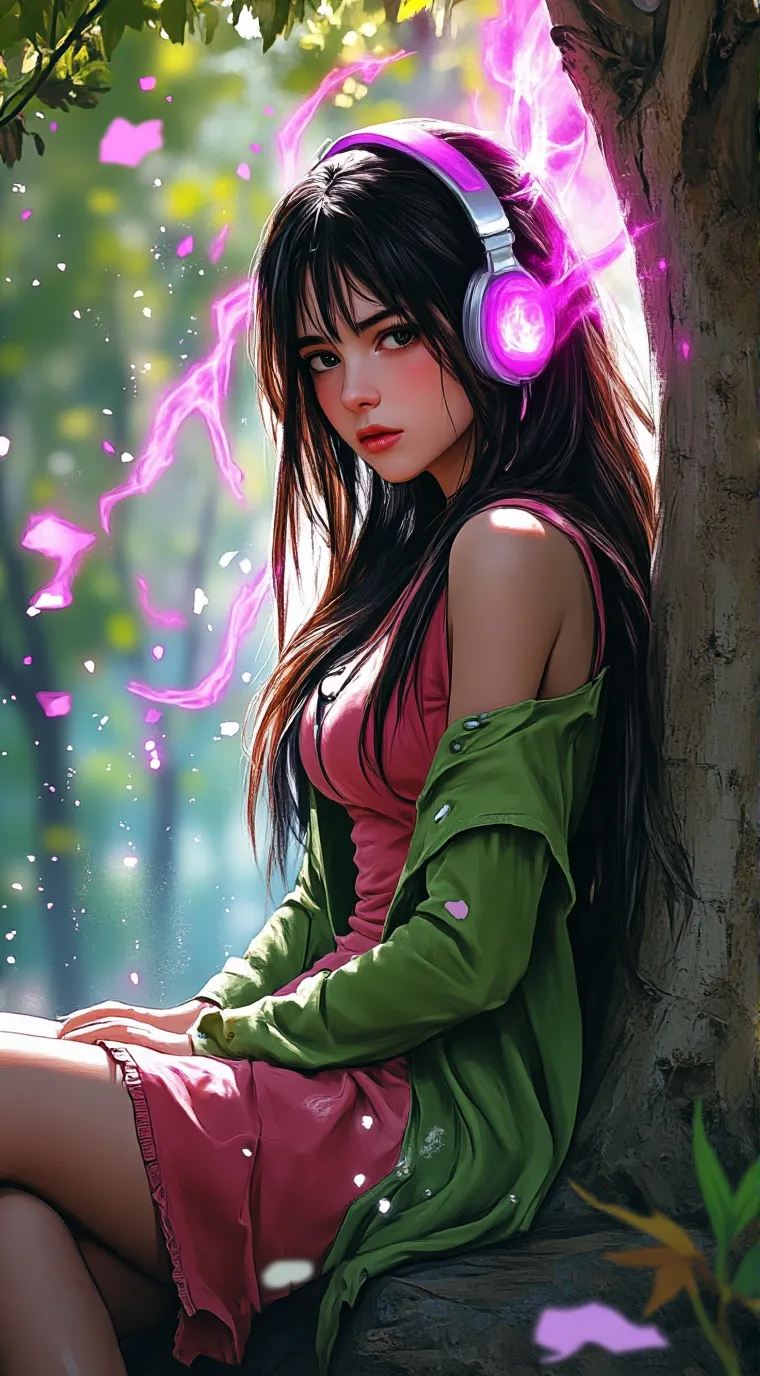 ai character: Angie background