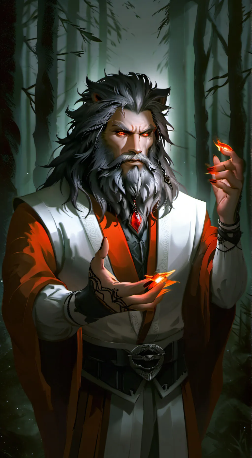 ai character: Alaric background