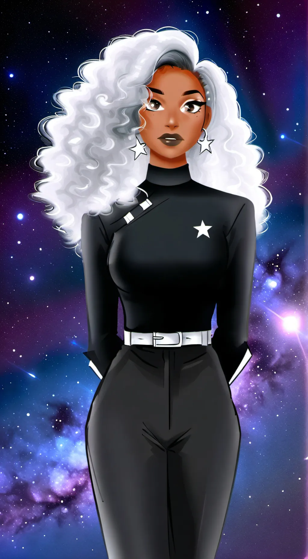 ai character: Hoshi Eiko background