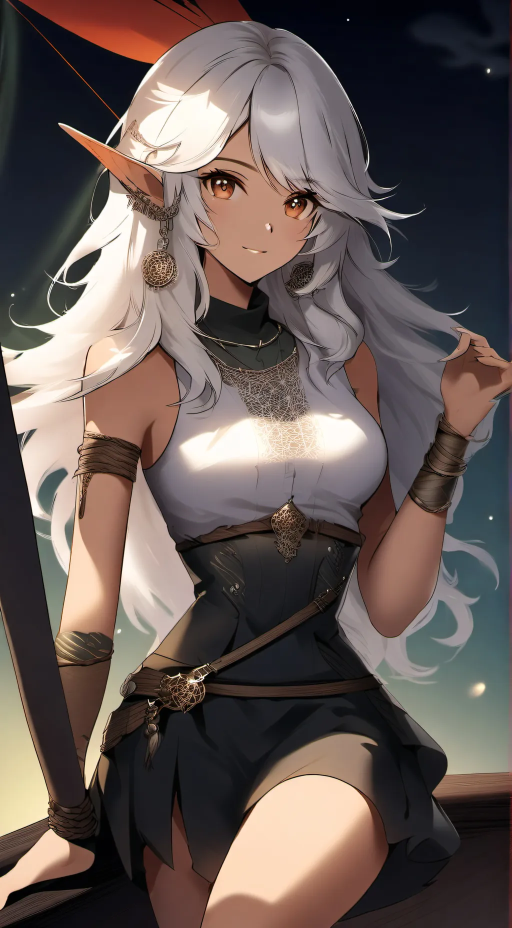 ai character: Lucy  background