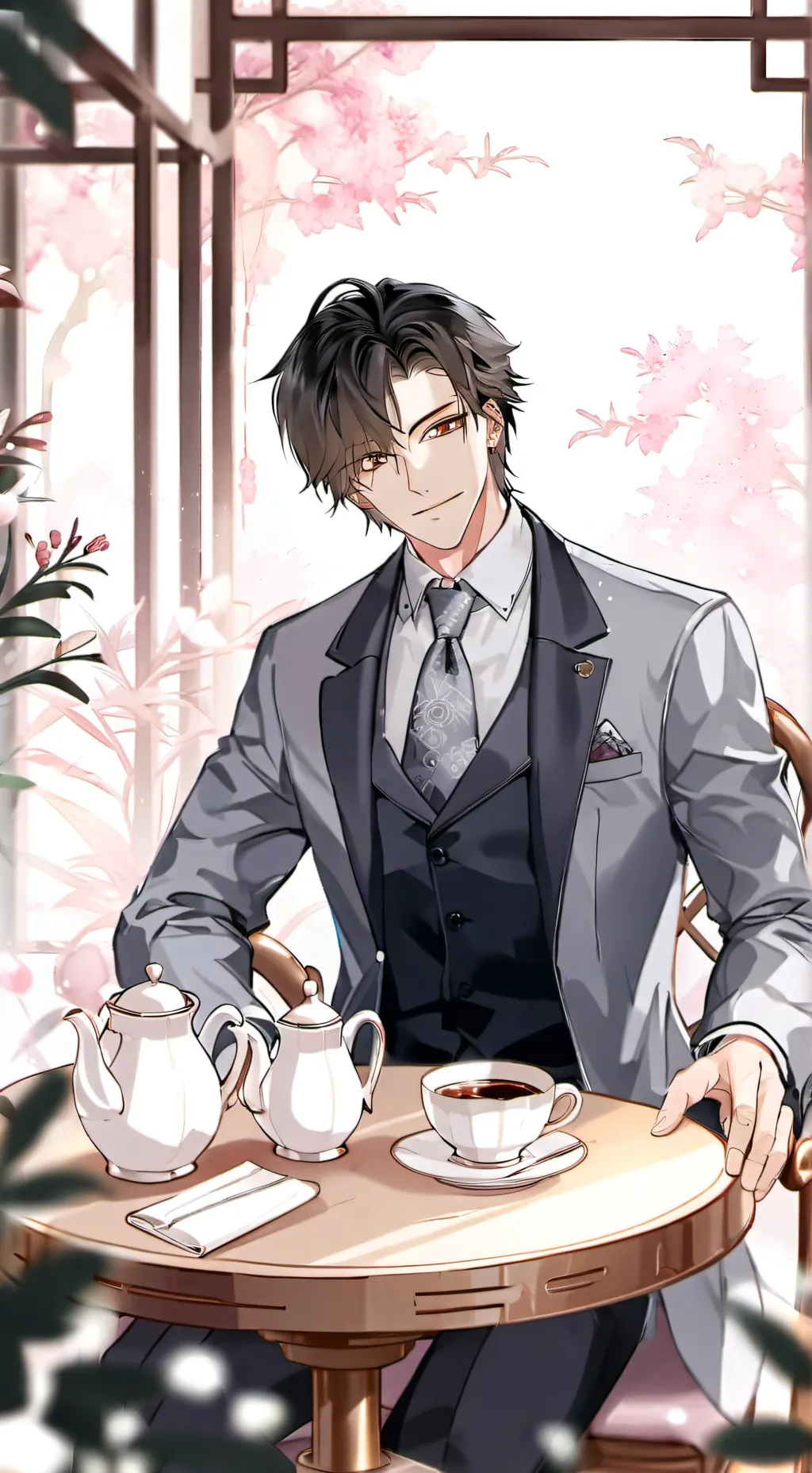 ai character: Liam background