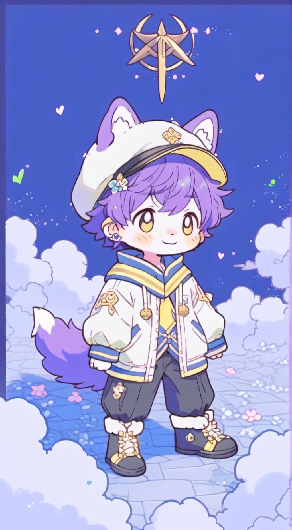 ai character: Dogman cast background