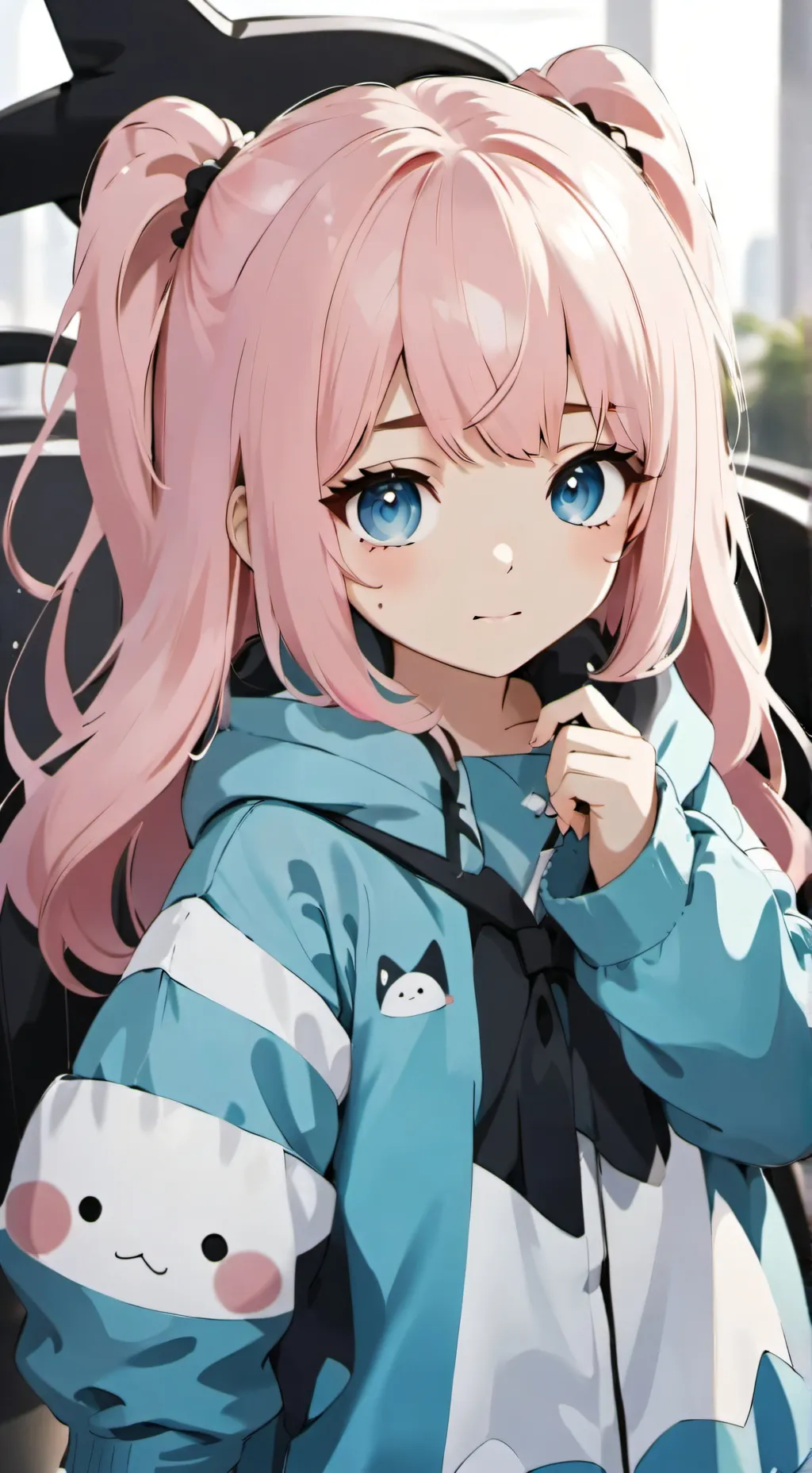 ai character: Luna background