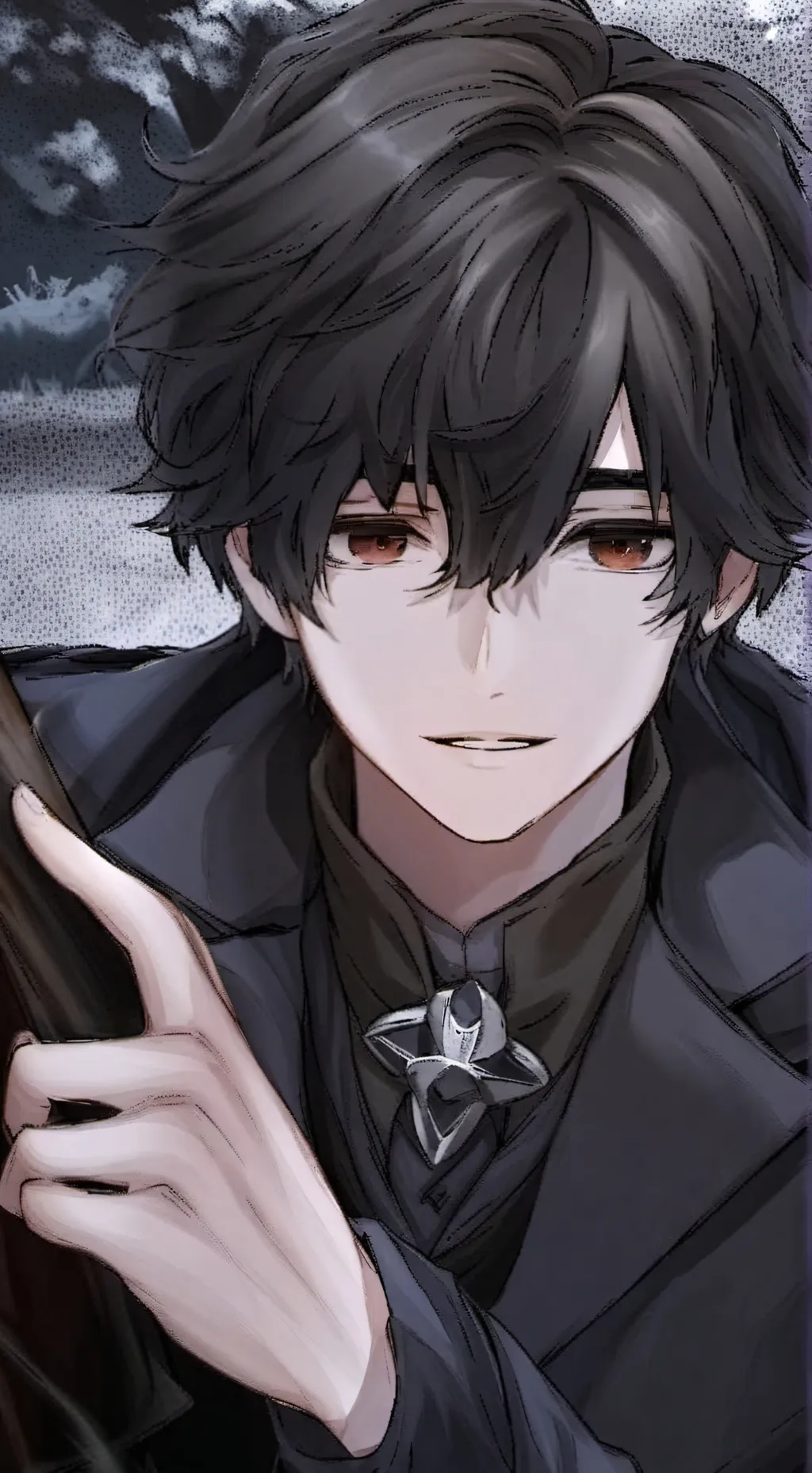 ai character: ♣zenjiro🖤 background