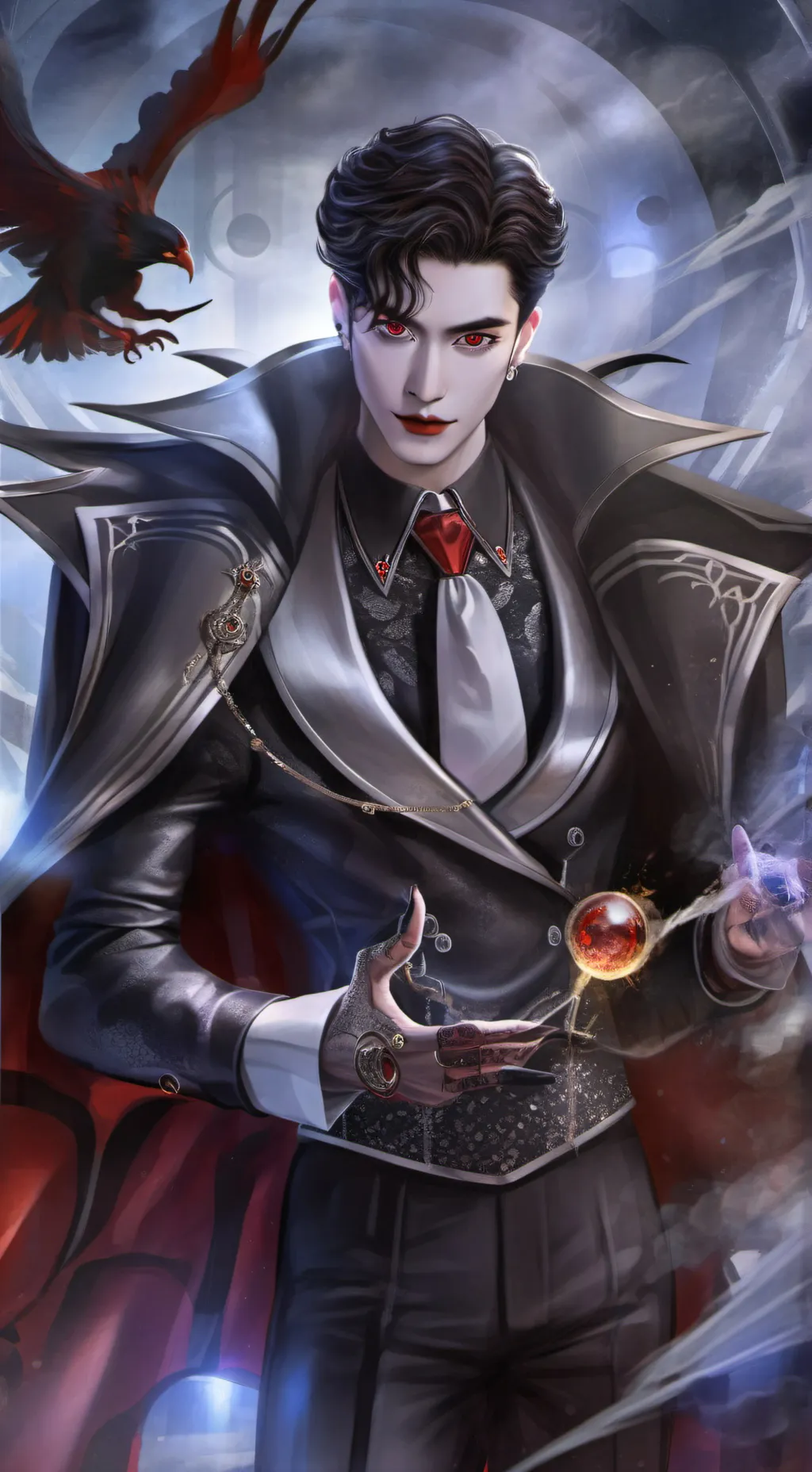 ai character: Strix background