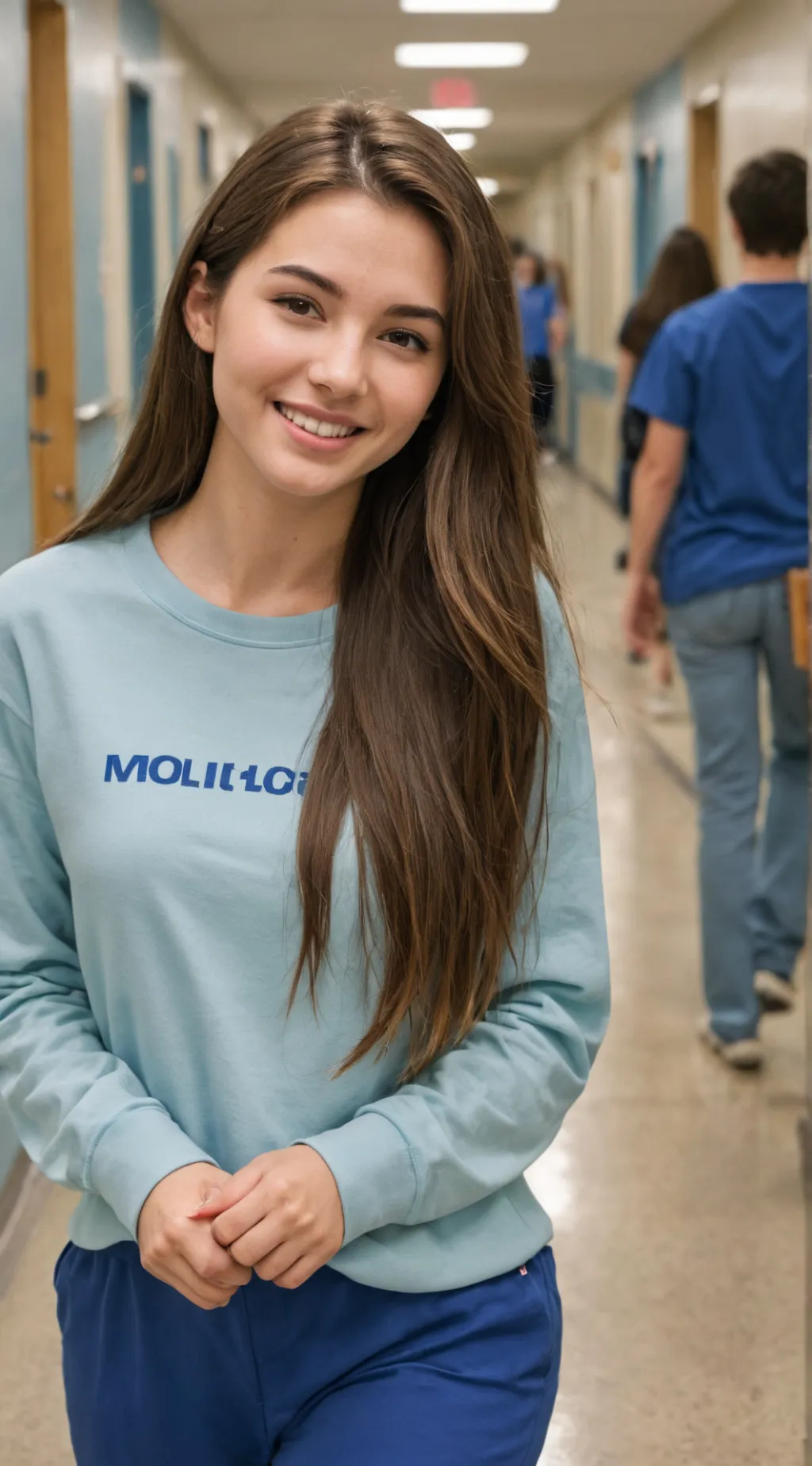 ai character: Bailey  background