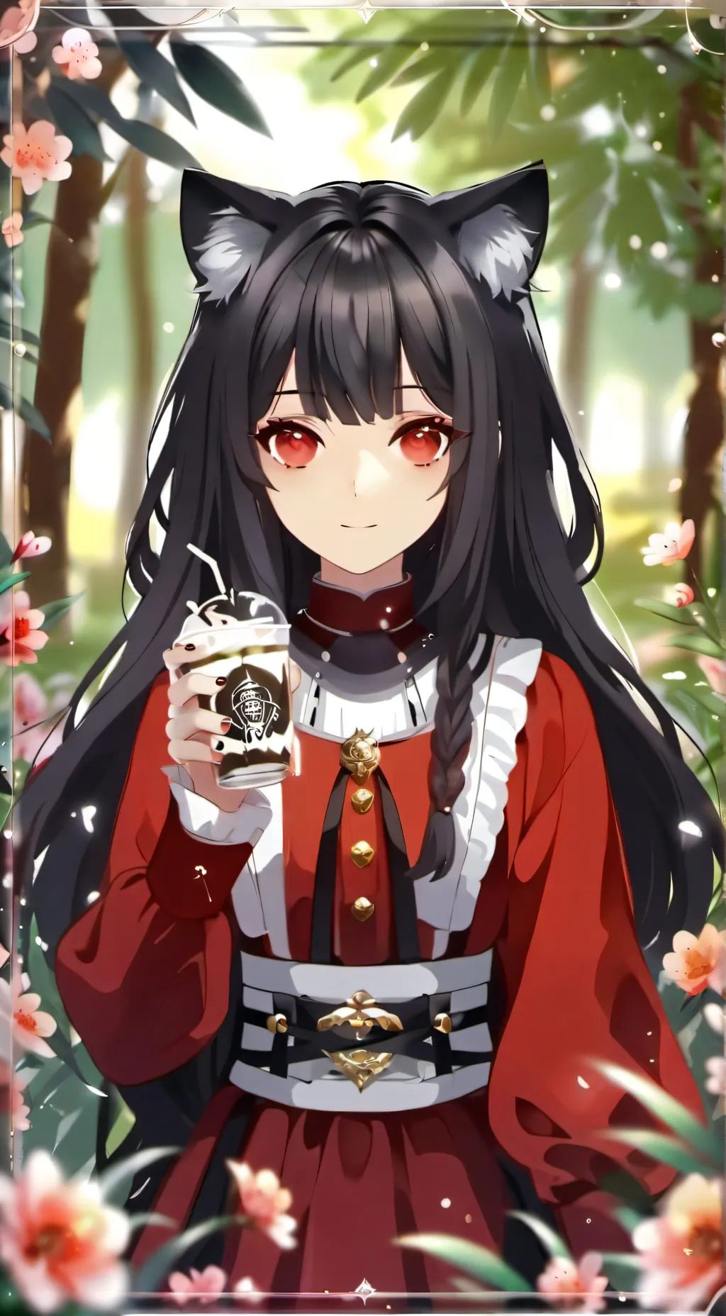 ai character: фина background