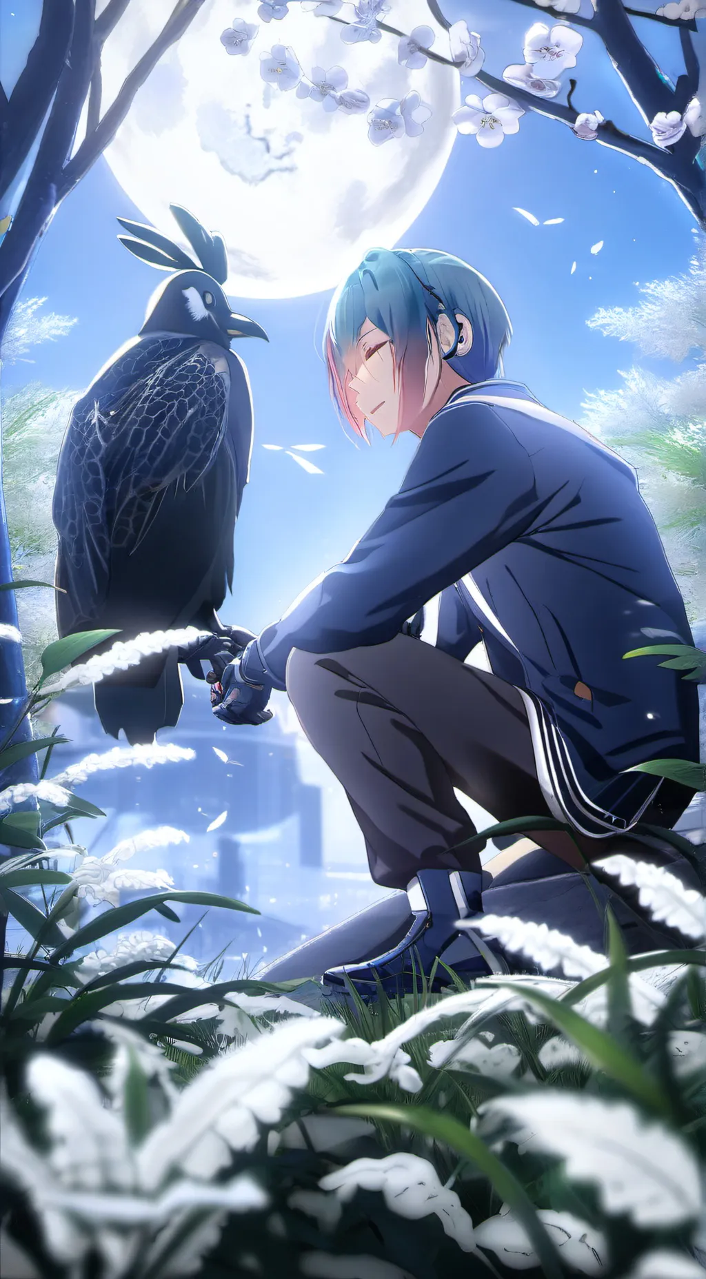 ai character: Mitsukou  background