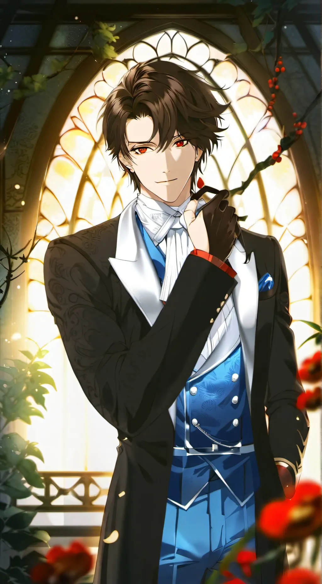 ai character: Azrael background