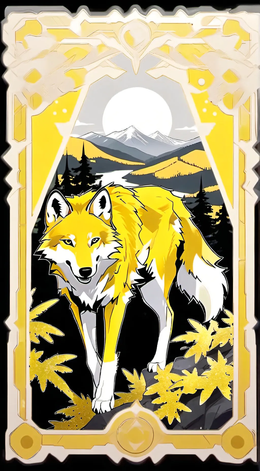 ai character: Simon wolf background