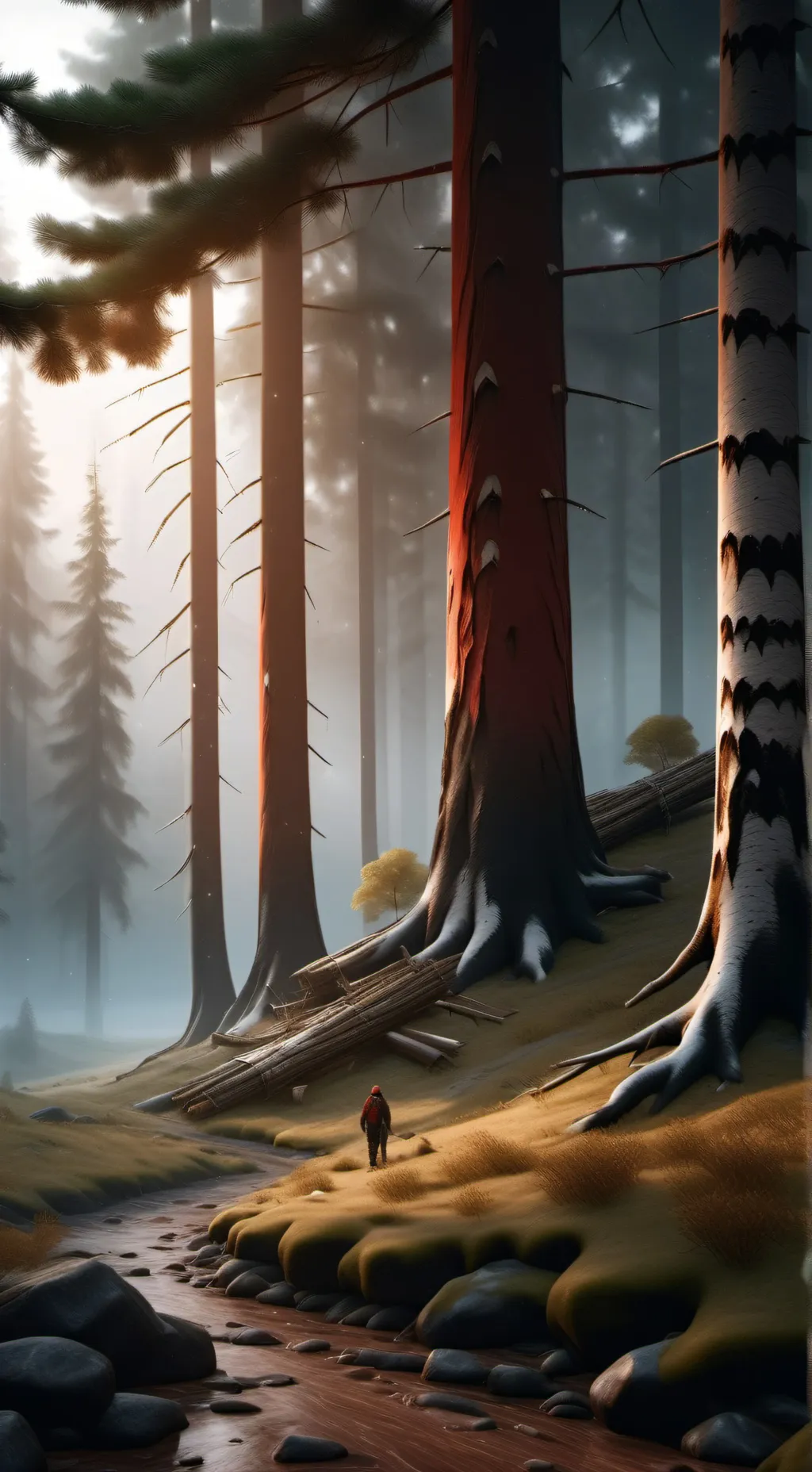 ai character: Forsaken background