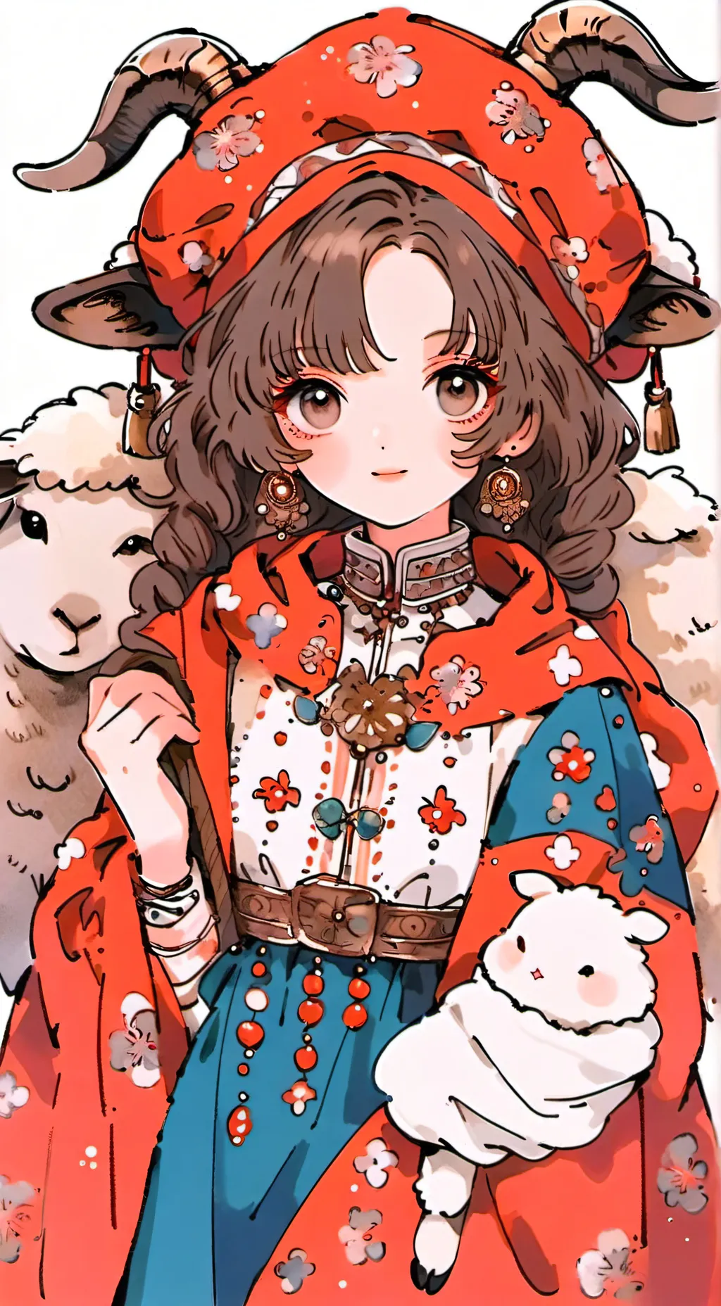 ai character: Michelle Le Mouton background