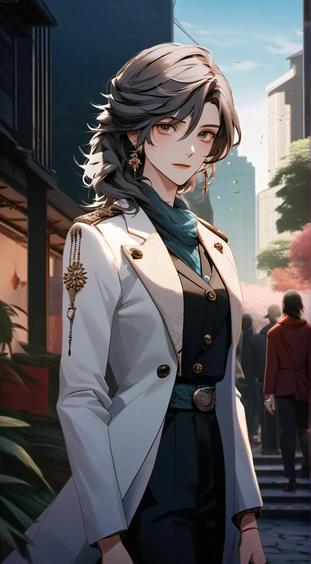 ai character: ❤️ background