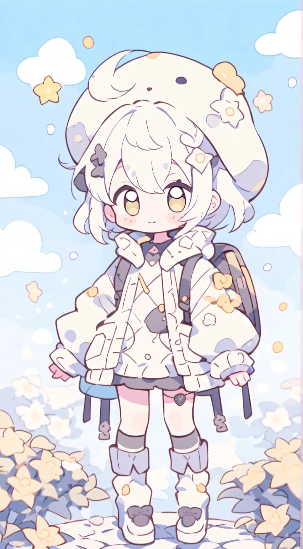 ai character: squid game lives  background