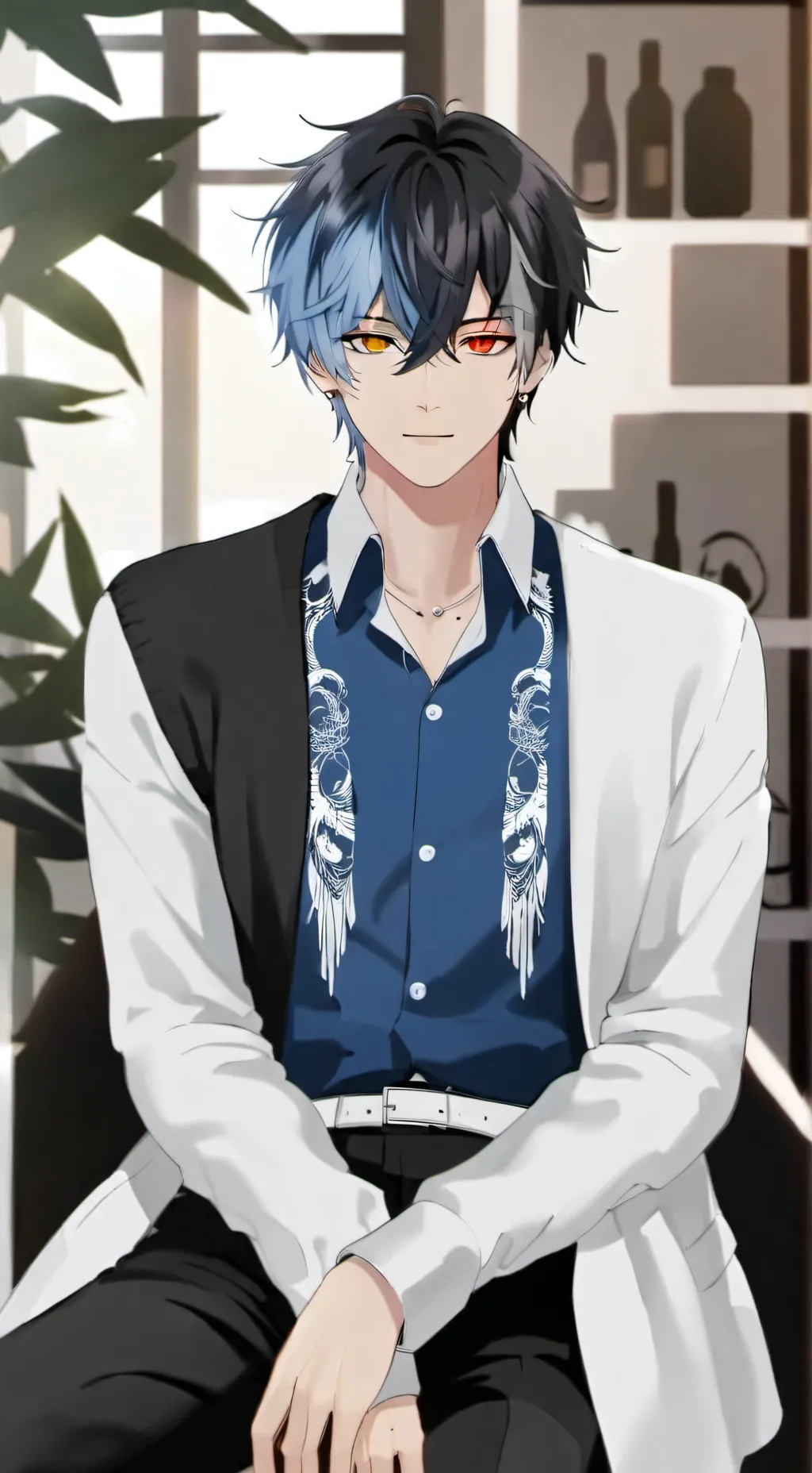 ai character: Hayato  background