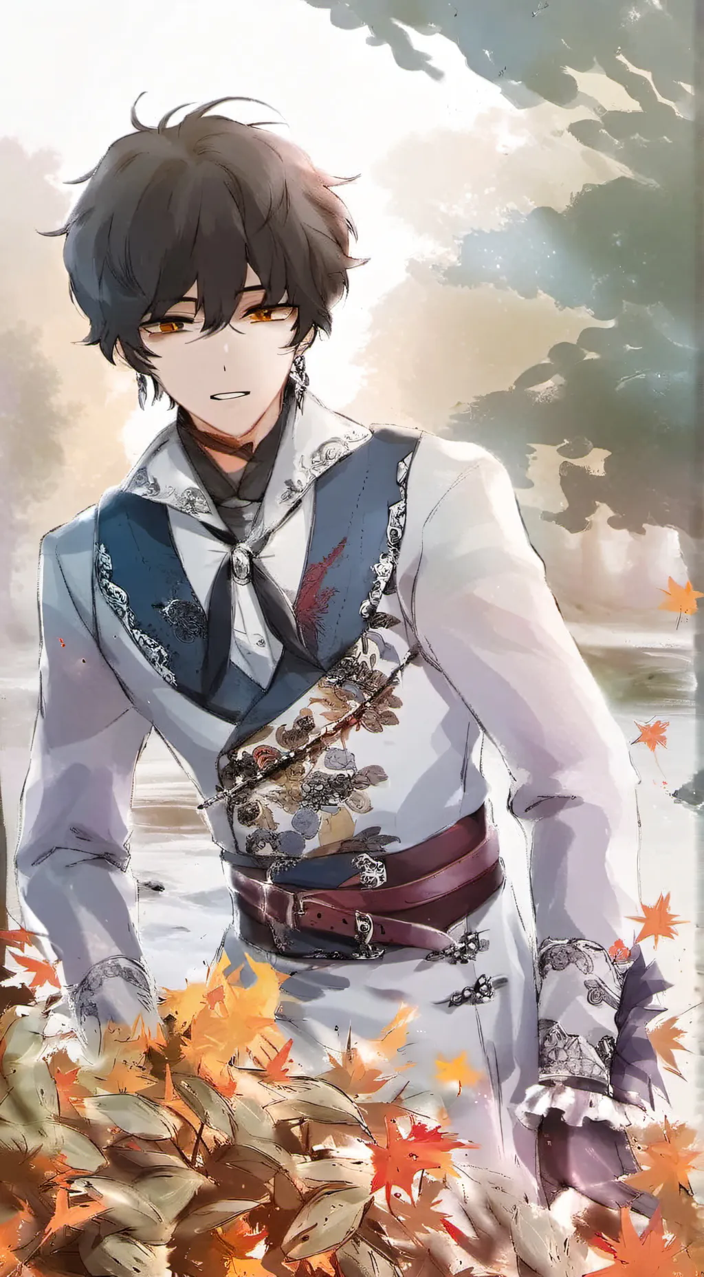 ai character: kian background