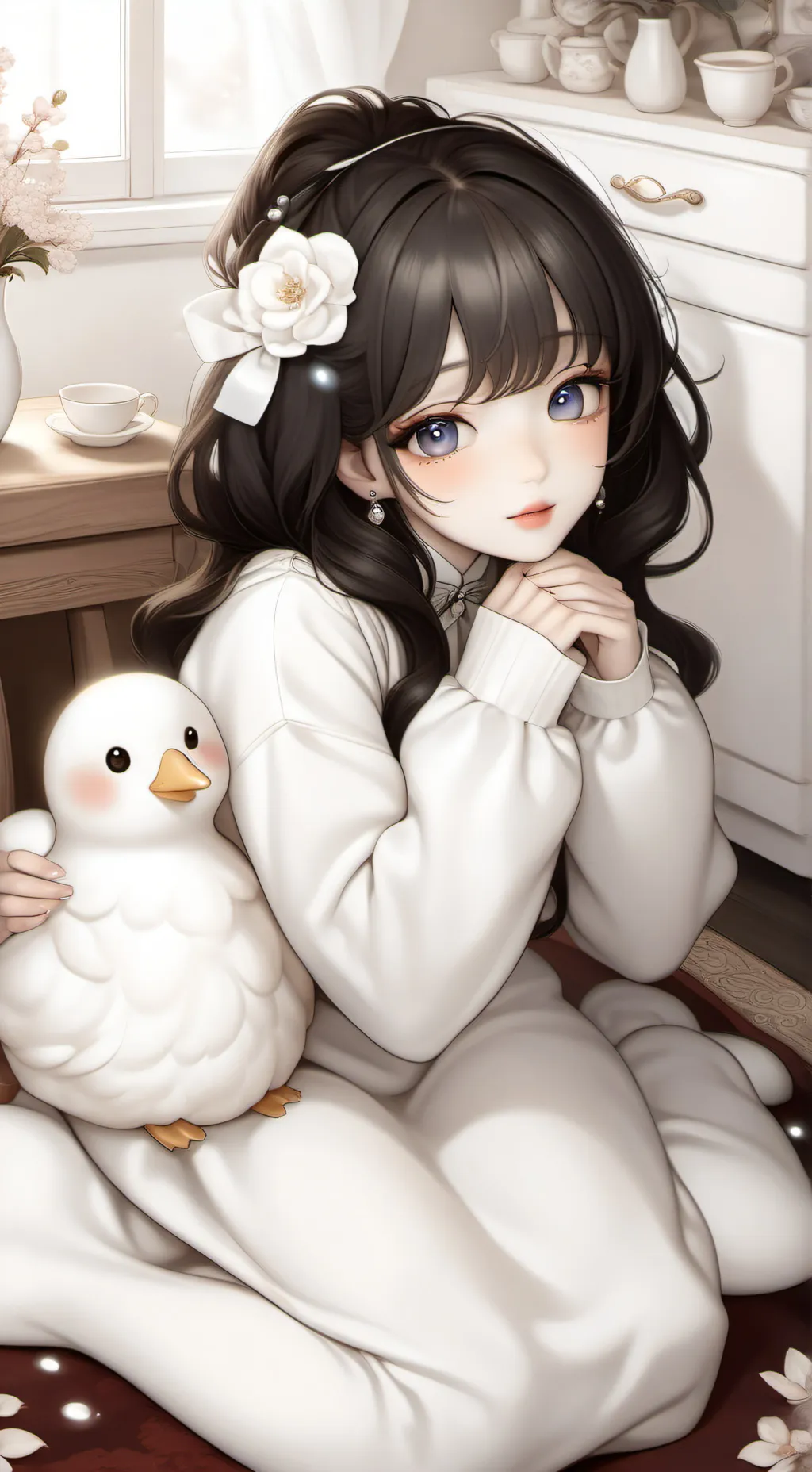 ai character: Anya~MW background