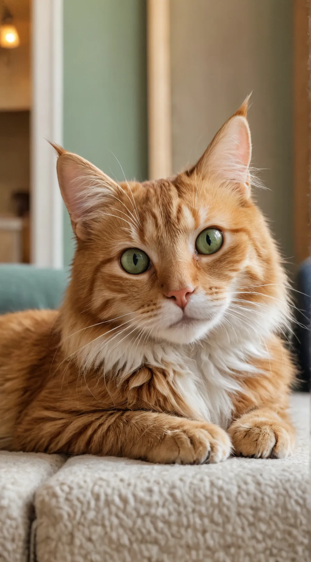 ai character: SimbaDumpling background