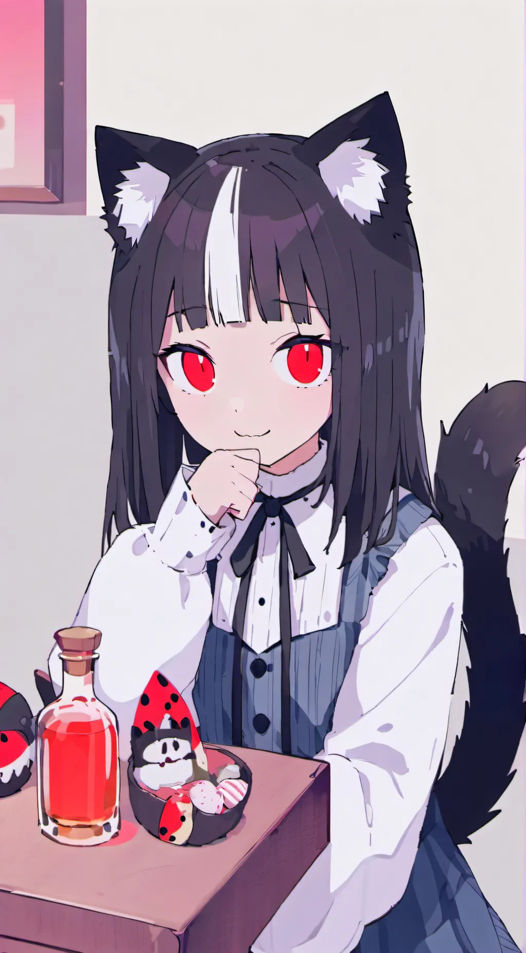 ai character: макина background