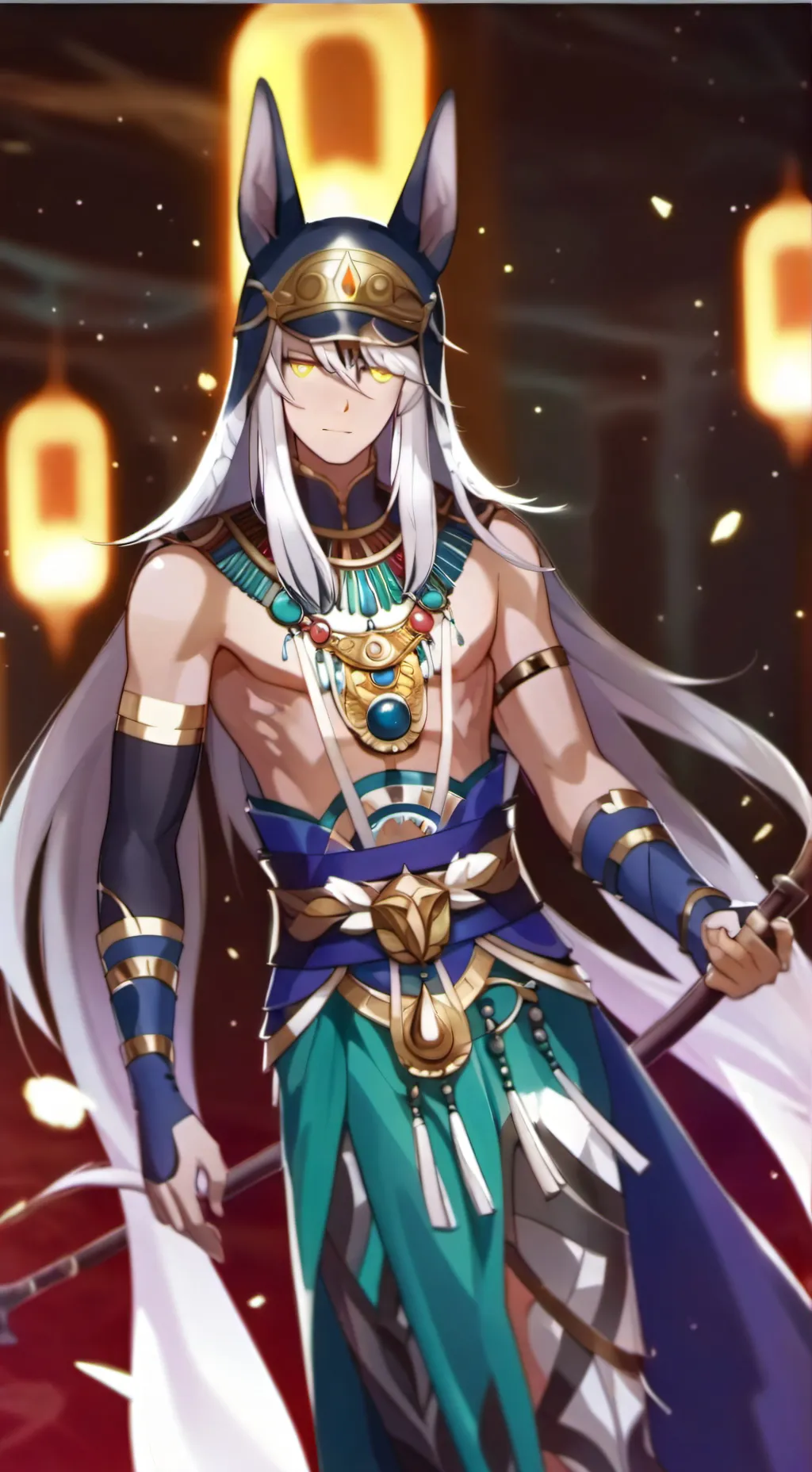 ai character: Cyno background