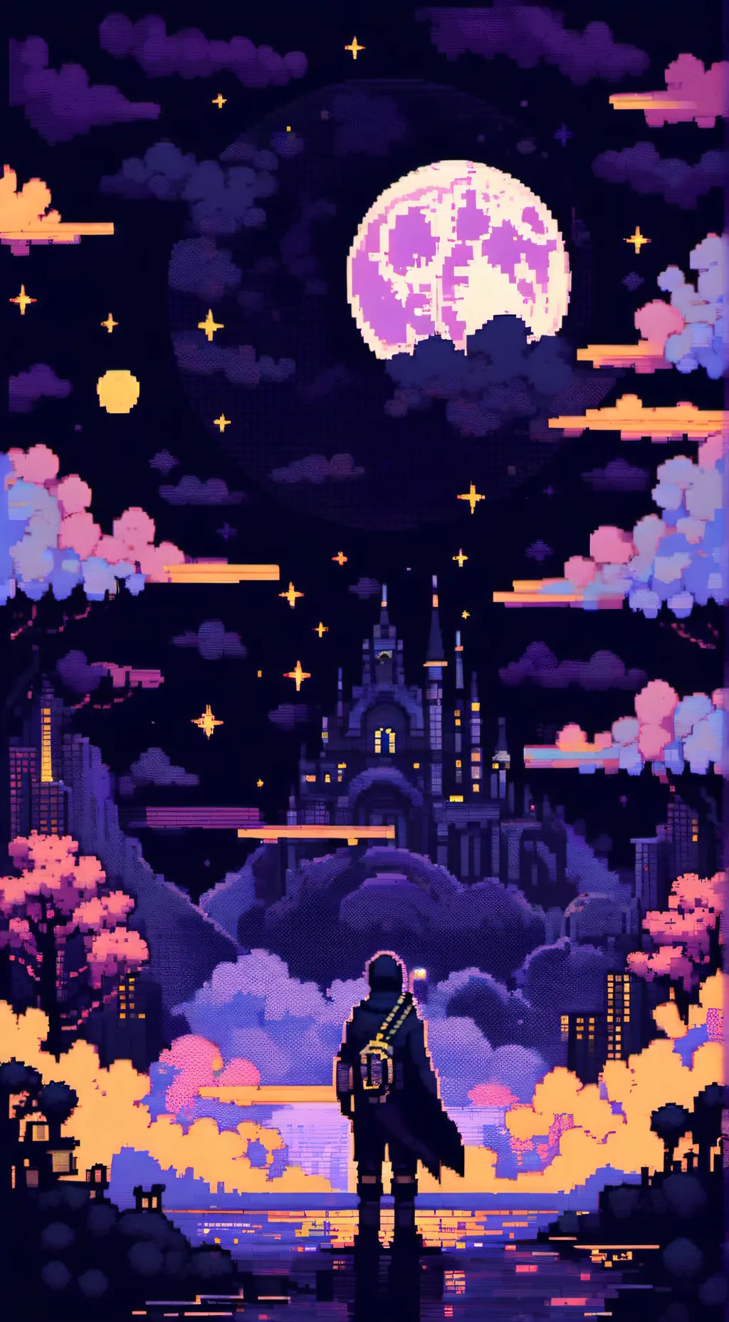 ai character: ×*+ Astro +*× background