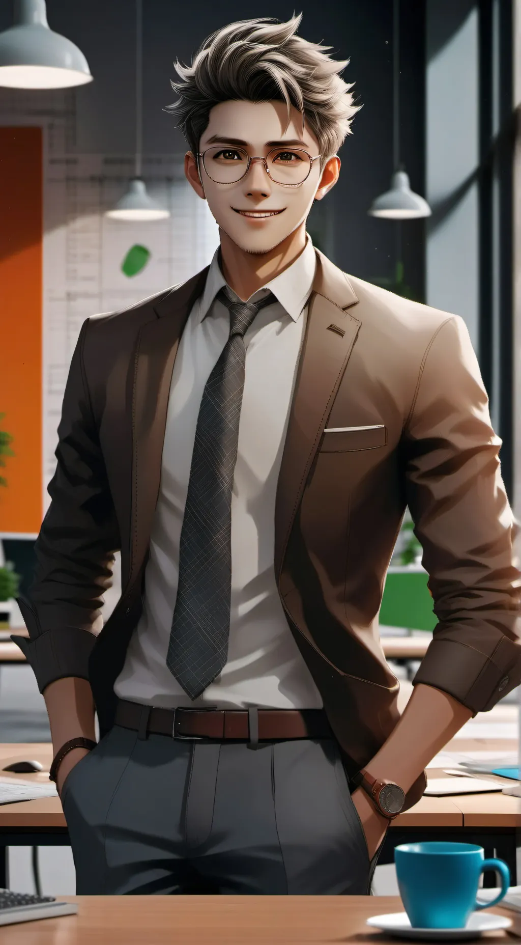 ai character: Ivan  background